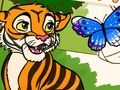 खेल मुझे रंग दो: जंगल के जानवर  ऑनलाइन