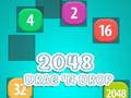 खेल 2048 ड्रैग एंड ड्रॉप  ऑनलाइन