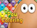 खेल Pou रंग  ऑनलाइन