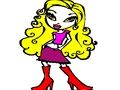 खेल आसान Bratz रंग  ऑनलाइन