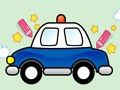 खेल पुलिस कार को पेंट करना आसान  ऑनलाइन