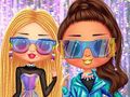 खेल BFFs होलोग्राफिक फ्यूचरिस्टिक फैशन  ऑनलाइन