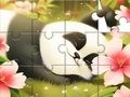 खेल जिग्सॉ पहेली: स्लीपिंग पांडा  ऑनलाइन