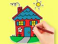खेल कलरिंग बुक: ड्रीम हाउस  ऑनलाइन