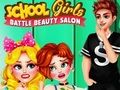 खेल स्कूल की लड़कियाँ ब्यूटी सैलून से लड़ती हैं  ऑनलाइन