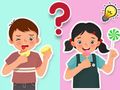 खेल बच्चों की प्रश्नोत्तरी: उनका स्वाद कैसा होता है?  ऑनलाइन