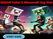 खेल Skibidi शौचालय X Minecraft tug युद्ध  ऑनलाइन