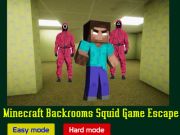 खेल Minecraft Backrooms स्क्वीड गेम एस्केप  ऑनलाइन