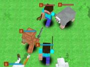 खेल Minecraft: एक राक्षस बनाएं और लड़ाई करें!  ऑनलाइन