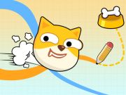 खेल Doge Rush ड्रा होम पहेली  ऑनलाइन