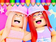 खेल कलरिंग बुक: Roblox Bestie  ऑनलाइन