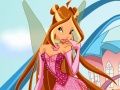 खेल Winx क्लब: फ्लोरा ड्रेसअप  ऑनलाइन