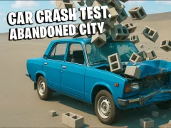 खेल Car Crash Test Abandoned City ऑनलाइन