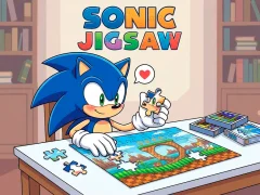 खेल Sonic Jigsaw ऑनलाइन