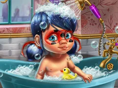 खेल Ladybug Baby Shower Care ऑनलाइन