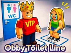 खेल Obby Toilet Line ऑनलाइन