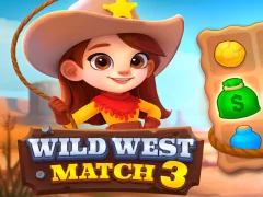 खेल Wild West Match 3 ऑनलाइन