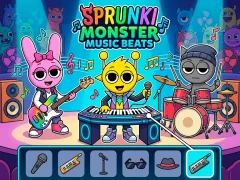 खेल Sprunki Monster Music Beats ऑनलाइन