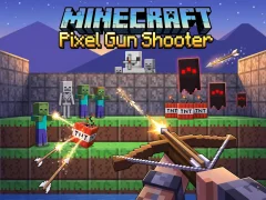 खेल Minecraft Pixel Gun Shooter ऑनलाइन