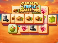 खेल Summer Triple Mahjong ऑनलाइन