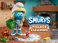 खेल The Smurfs Village Cleaning ऑनलाइन