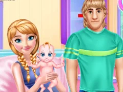 खेल Pregnant Anna and Baby Care ऑनलाइन