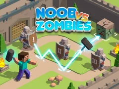 खेल Noob vs Zombies ऑनलाइन