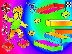 खेल Coloring Book: Roblox Obby Runner ऑनलाइन