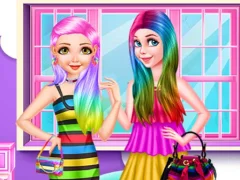 खेल Princess Rainbow Look ऑनलाइन