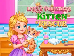 खेल Little Princess Kitten Rescue ऑनलाइन