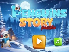 खेल Penguins Story Puzzle ऑनलाइन