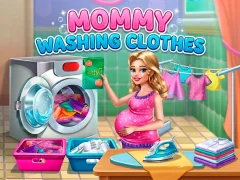 खेल Mommy washing clothes ऑनलाइन