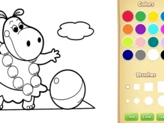 खेल Baby Farm Animals Coloring Book for Kids ऑनलाइन