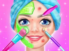 खेल DIY Makeup Salon Spa Makeover Studio ऑनलाइन