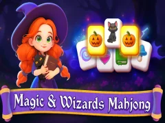 खेल Magic and Wizards Mahjong ऑनलाइन