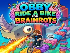 खेल Obby Ride a Bike For Brainrots ऑनलाइन