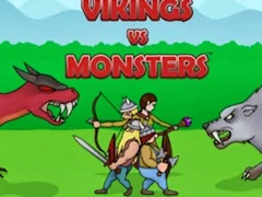 खेल Vikings vs Monsters ऑनलाइन