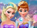 खेल Anna & Elsa Makeover ऑनलाइन