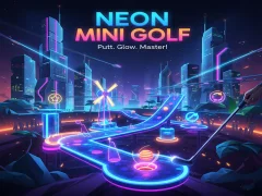 खेल Neon Mini Golf ऑनलाइन