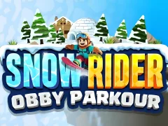 खेल Snow Rider Obby Parkour ऑनलाइन