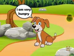 खेल Feed The Dog Meal ऑनलाइन