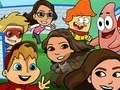 खेल Nickelodeon Tag attack ऑनलाइन