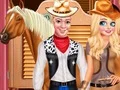 खेल Frozen Couple Cowboy Style ऑनलाइन