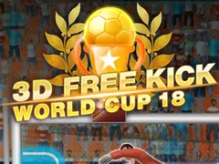 खेल 3D Free Kick World Cup 2018 ऑनलाइन