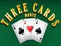 खेल Three cards monte ऑनलाइन
