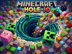 खेल Minecraft Hole IO ऑनलाइन