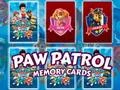 खेल Paw Patrol Memory Cards ऑनलाइन