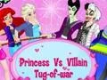खेल Princess Vs. Villains Tug-of-war ऑनलाइन