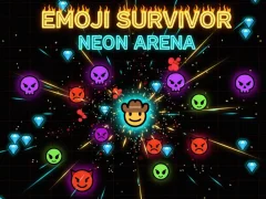 खेल Emoji Survivor - Neon Arena ऑनलाइन
