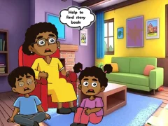 खेल Kids Ready To Granny Story ऑनलाइन